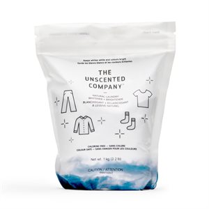 The Unscented Company Blanchissant + Éclaircissant À Lessive Naturel 1kg