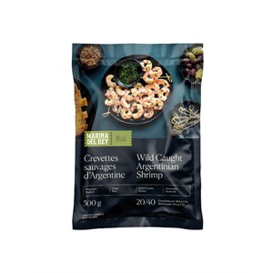 Marina Del Rey Shrimp Wild Caught Argentinian 20 / 40 300g