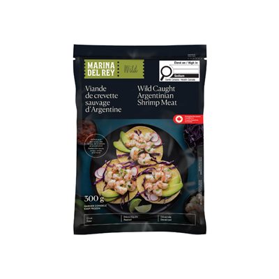 Marina Del Rey Wild Argentinian Shrimp Meat 300G