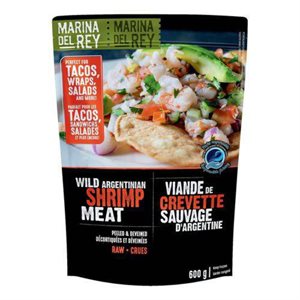 Marina Del Rey Wild Argentinian Shrimp Meat 300G