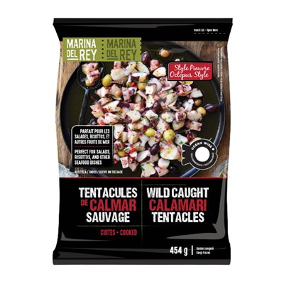 Marina del Rey Tentacules de calamars sauvages cuits 454g