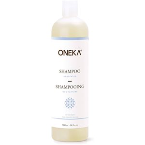 Oneka Shampooing Non Parfumé Tous Types de Cheveux 500 ml