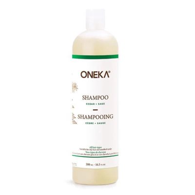 Oneka Shampooing Cédre + Sauge Tous Types de Cheveux 500 ml