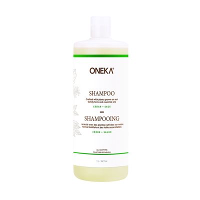 Oneka Shampooing Cèdre Et Sauge 1L