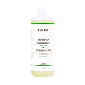 Oneka Shampooing Cèdre Et Sauge 1L