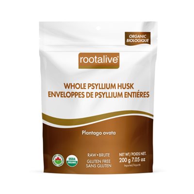 ROOTALIVE Organic Psyllium Husk Whole 200g