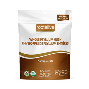 ROOTALIVE Organic Psyllium Husk Whole 200g