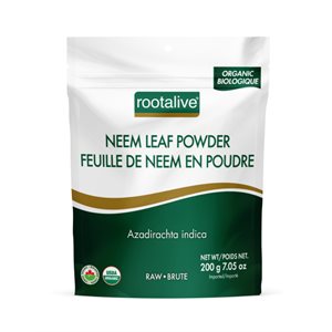 ROOTALIVE FEUILLE DE NEEM BIO 200GR