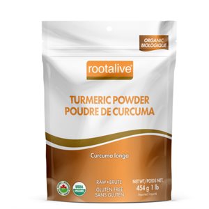 ROOTALIVE Organic Turmeric Powder 454g