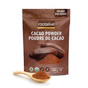 ROOTALIVE Organic Cacao Powder 454g
