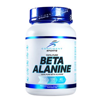 CONFIDENT SPORTS BETA ALANINE 100% PURE 120 CAPS 