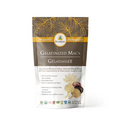 Ecoideas Maca Gelatinized Organic 227G 227g