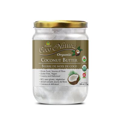 Ecoideas Coco Natura Beurre de Noix de Coco 500 ml