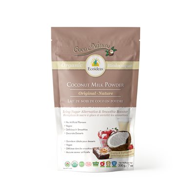 Ecoideas Coco Natura Coconut Milk Powder Original Organic 200 g 200g