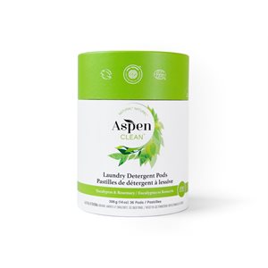 Aspenclean Eucalyptus Laundry Detergent Pods 396g