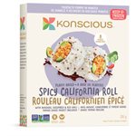 KONSCIOUS FOODS ROULEAU CALIFORNIEN ÉPICÉ À BASE DE PLANTES 210G   