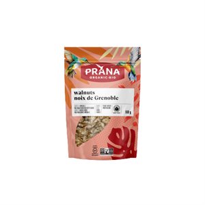 Prana Organic Raw Walnuts 180g