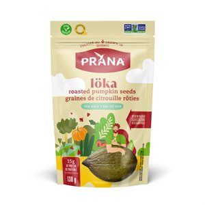 LOKA GRAINES DE CITROUILLE ROTIES SEL DE MER BIO 130GR