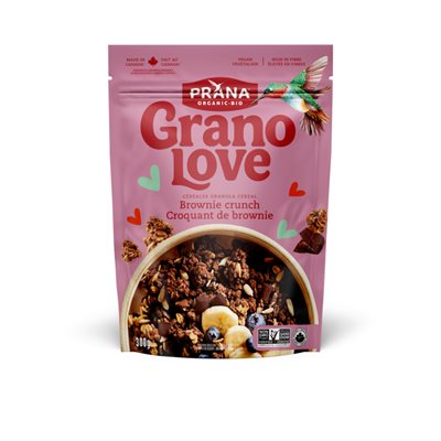 Prana Granolove Céréales Granola Brownie Crunch Bio 300 G