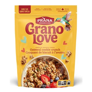 Prana Granolove Organic Oatmeal Cookie Crunch 750g