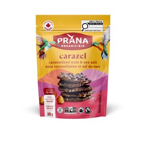Dark Chocolate Bark: Carazel - Caramelized nuts with sea salt 100g