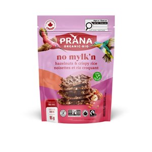Dark Chocolaty Bark: No Mylk'n - Hazelnuts & crispy rice 95g