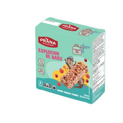 Prana Barre Granola - Explosion de baies