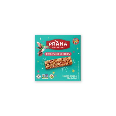 Prana Barre Granola - Explosion de baies 120g