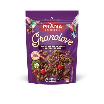 Prana Granolove Gourmet Chocolate Strawberry Crunch 300G