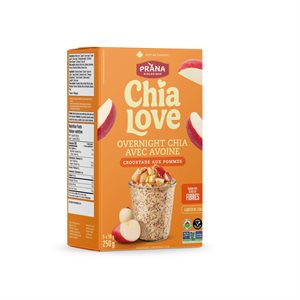 Prana Overnight Chia- Apple Crumble 250G
