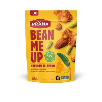 Prana Bean Me Up- Cheddar Jalapeño 325g Prana Bean Me Up- Cheddar Jalapeño 325g