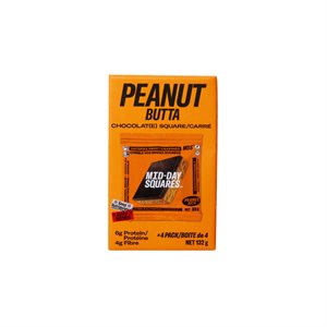 Mid Day Squares Peanut Butta Chocolate 4 pack 132gx4