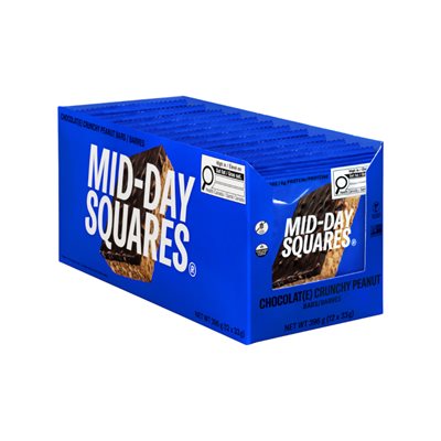 Mid-Day Squares Arachide croquant Barre Réfrigérée 12x33g