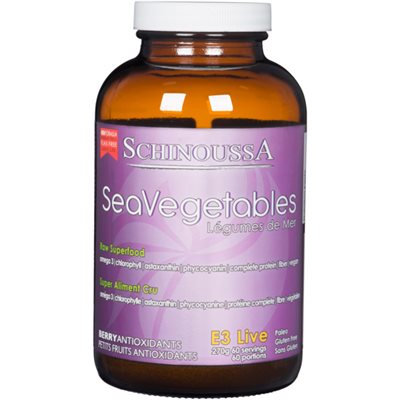 Schinoussa Sea Vegetables Raw Superfood Berry Antioxidants E3 Live 270 g 