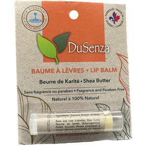 DuSenza Baume à Lèvre Beurre de Karité Bio 4.25g