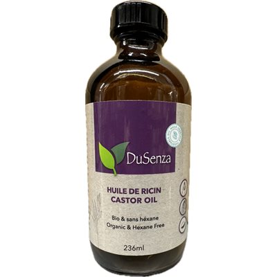 DuSenza Huile de Ricin Bio sans Hexane 236ml