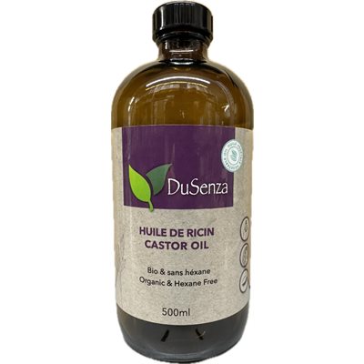 DuSenza Huile de Ricin Bio sans Hexane 500ml