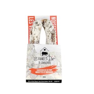 Charlevoix Bio Rondins Noisettes & Muscade