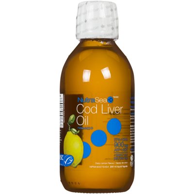 Nature's Way Cod Liver Oil +D Lemon 200Ml 200ml