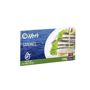 O'Mer Sardines Dans L'Huile D'Olive 120g