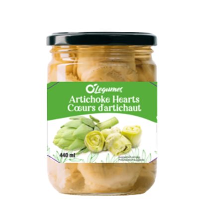 O'Legumes Coeurs D'Artichaut 440Ml