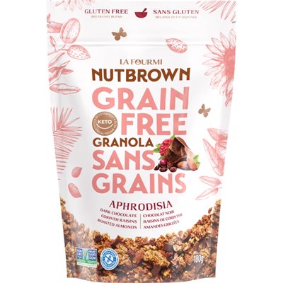 Fourmi Bionique Nutbrown Granola Mélange Petit Déjeuner Aphrodisiaque 180 g