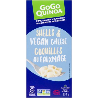 GoGo Quinoa Shells & Vegan Cheese 170 g 