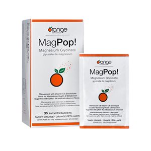 Orange Naturals Magpop! Box Effervescente Drink Sachets 35 sachets