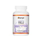 Orange Naturals Kids Zinc + C Chewable - Orange 90tabs