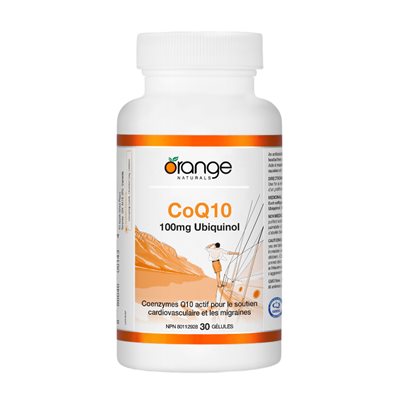 Orange Naturals Coq10 100Mg Ubiquinol