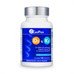 Canprev D3+K2 - Huile De Coco Biologique 120 Caps