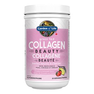 Garden Of Life Grass Fed Collagen Beauty - Strawberry Lemonade 270g