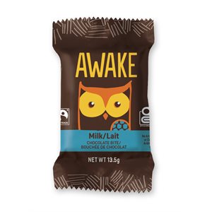 Awake Milk Chocolate Bites Singles 13.5G