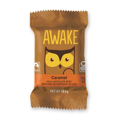 Awake Bouchées Singles Changemaker Caramel 13.5G Awake Bouchées Singles Changemaker Caramel 13.5G